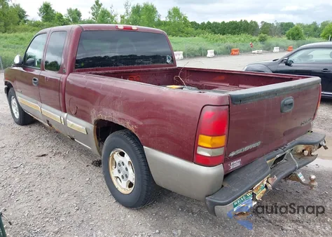 2001 Chevrolet Silverado 1500 Ls from USA, damaged, VIN 2GCEC19V811392524